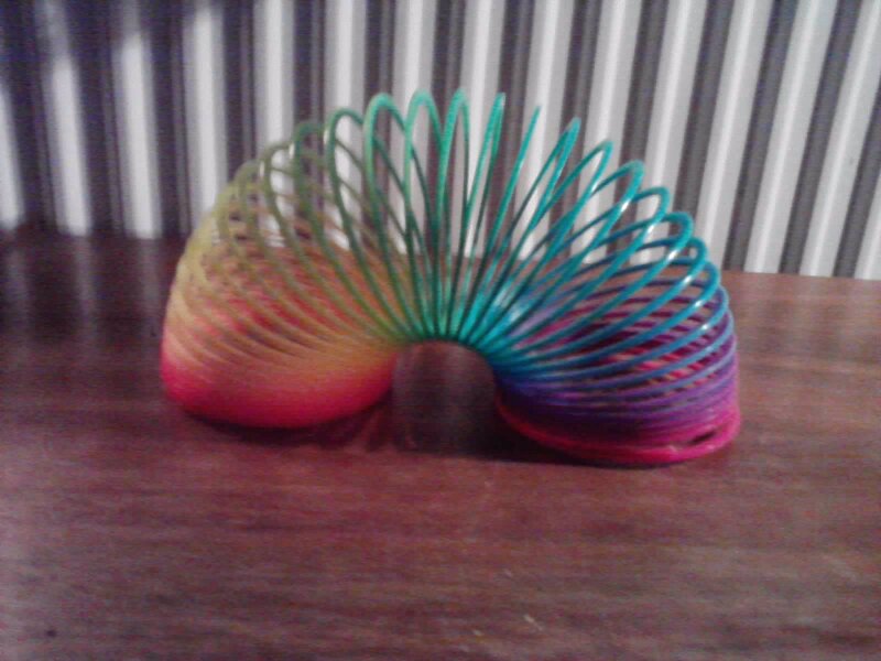 Rainbow Slinky Toy