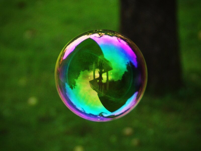 Rainbow Soap Bubble