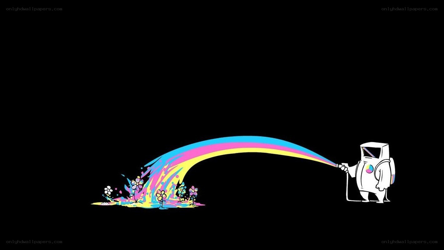 rainbow sprayer robot