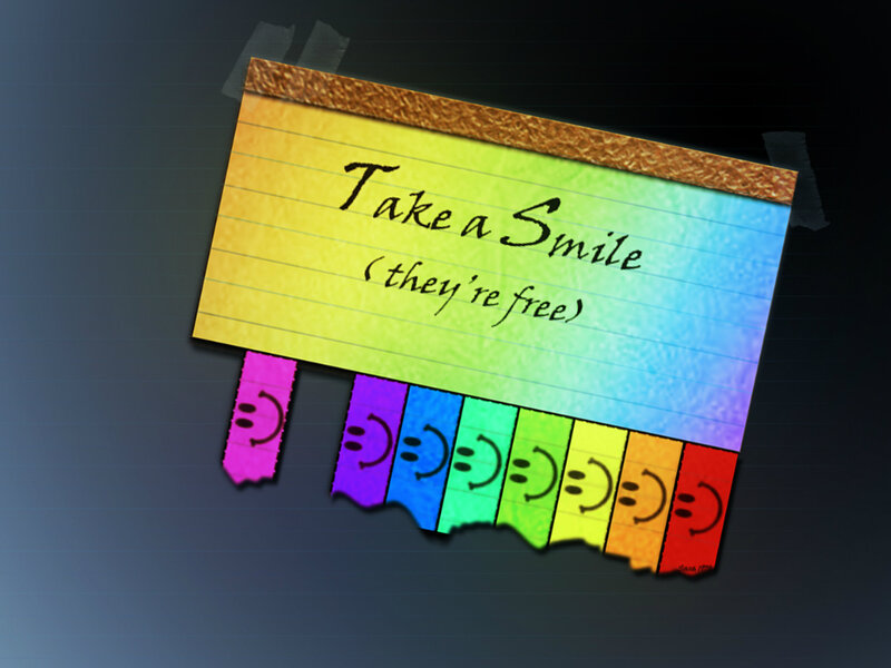Rainbow Sticky Notes