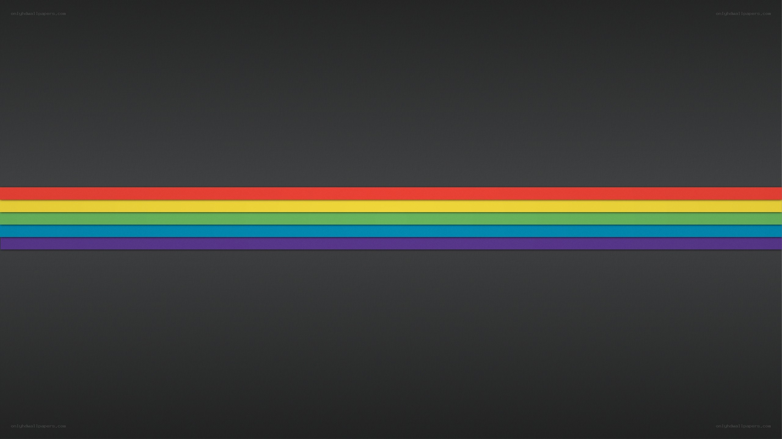 rainbow stripes on dark background