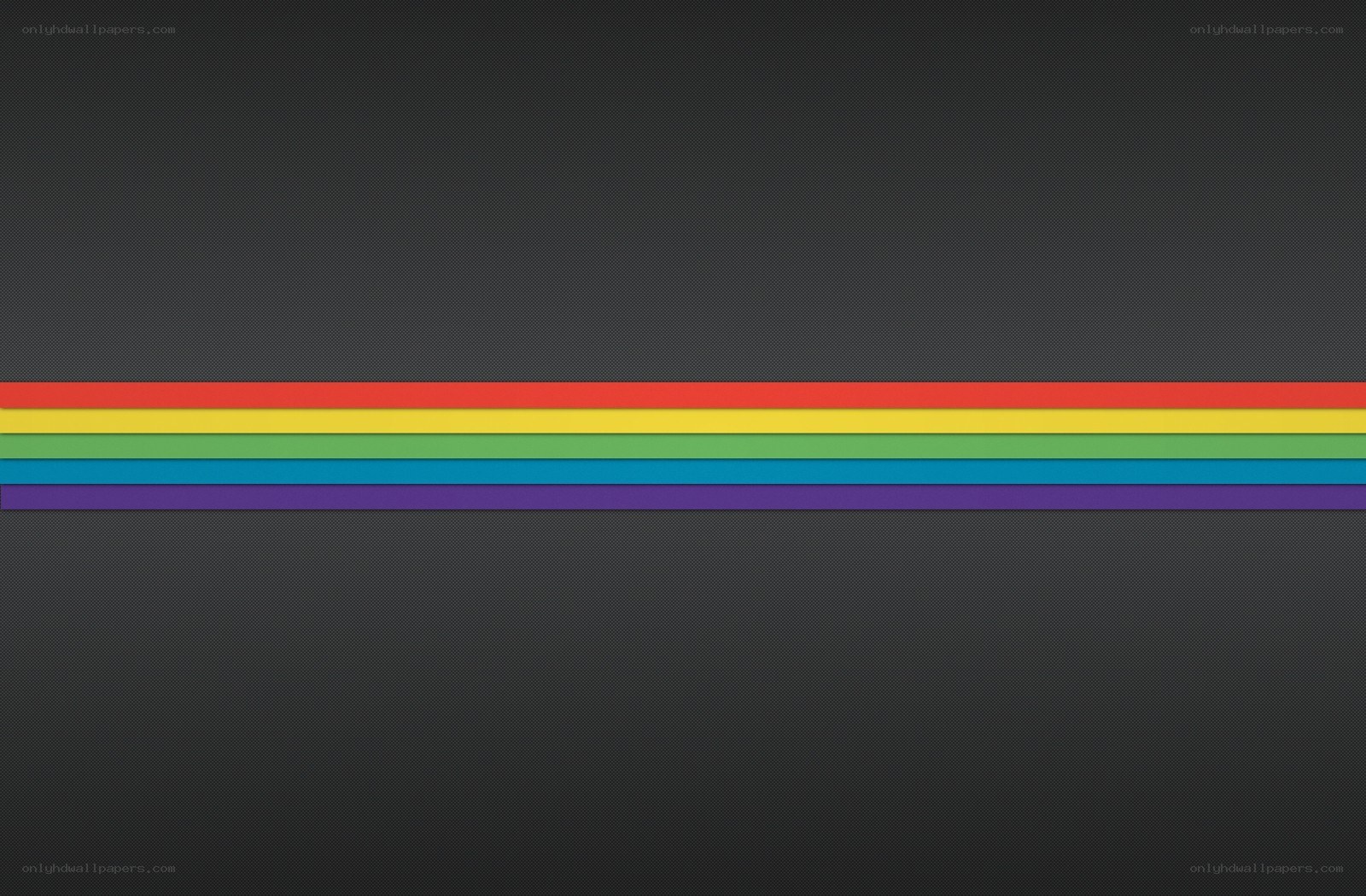 rainbow stripes on dark background