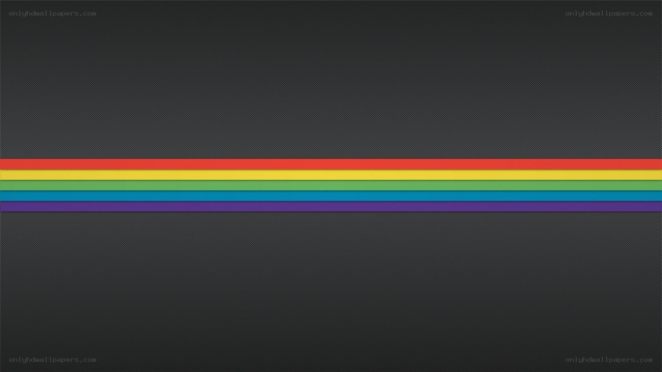 rainbow stripes on dark background