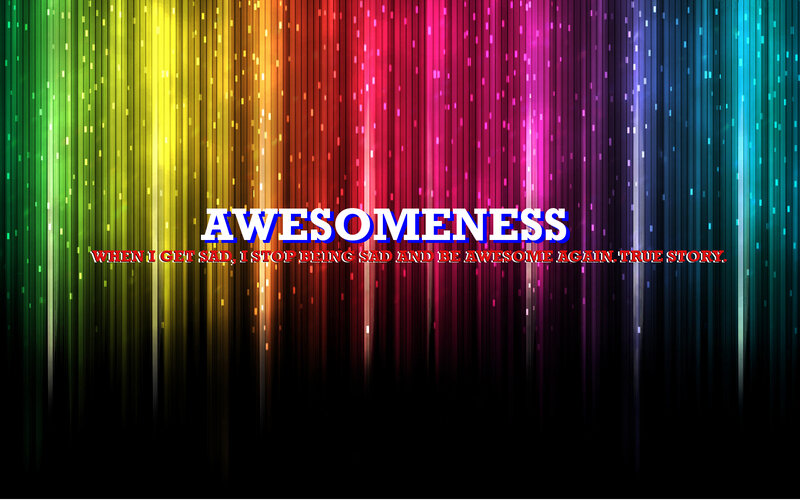 rainbow text wallpaper