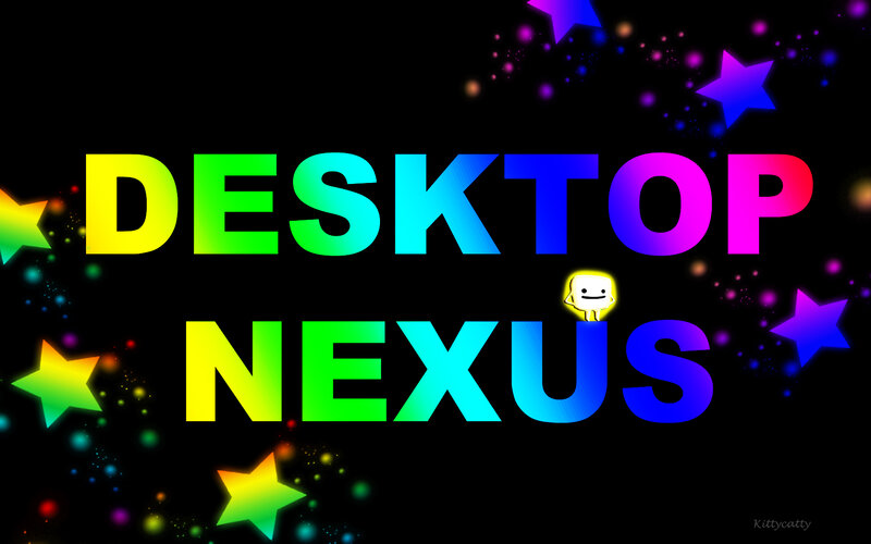 Rainbow Text with Stars