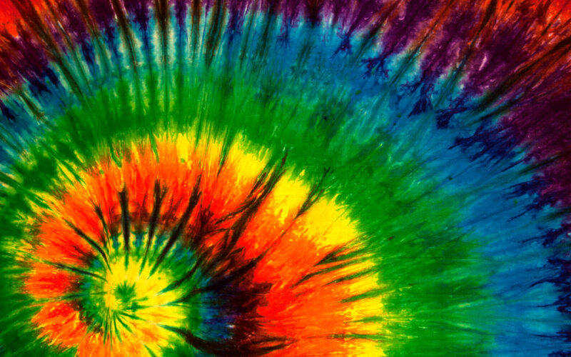 Rainbow Tie-dye Pattern