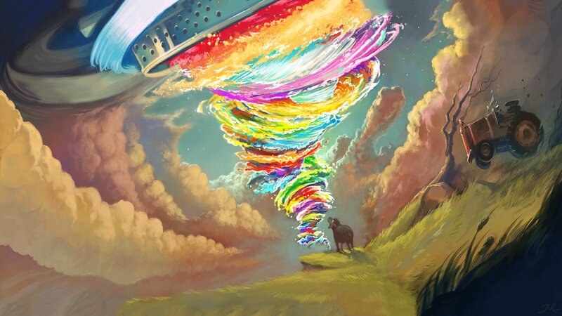 Rainbow Tornado