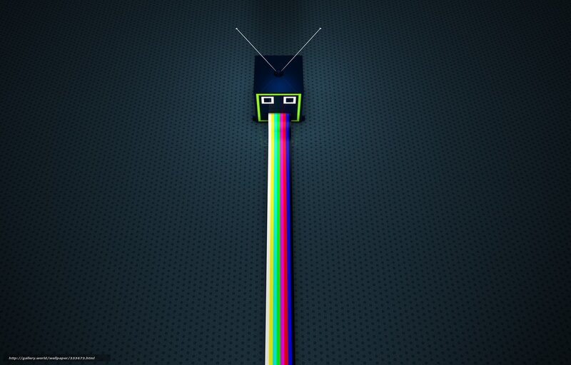 Rainbow TV Signal