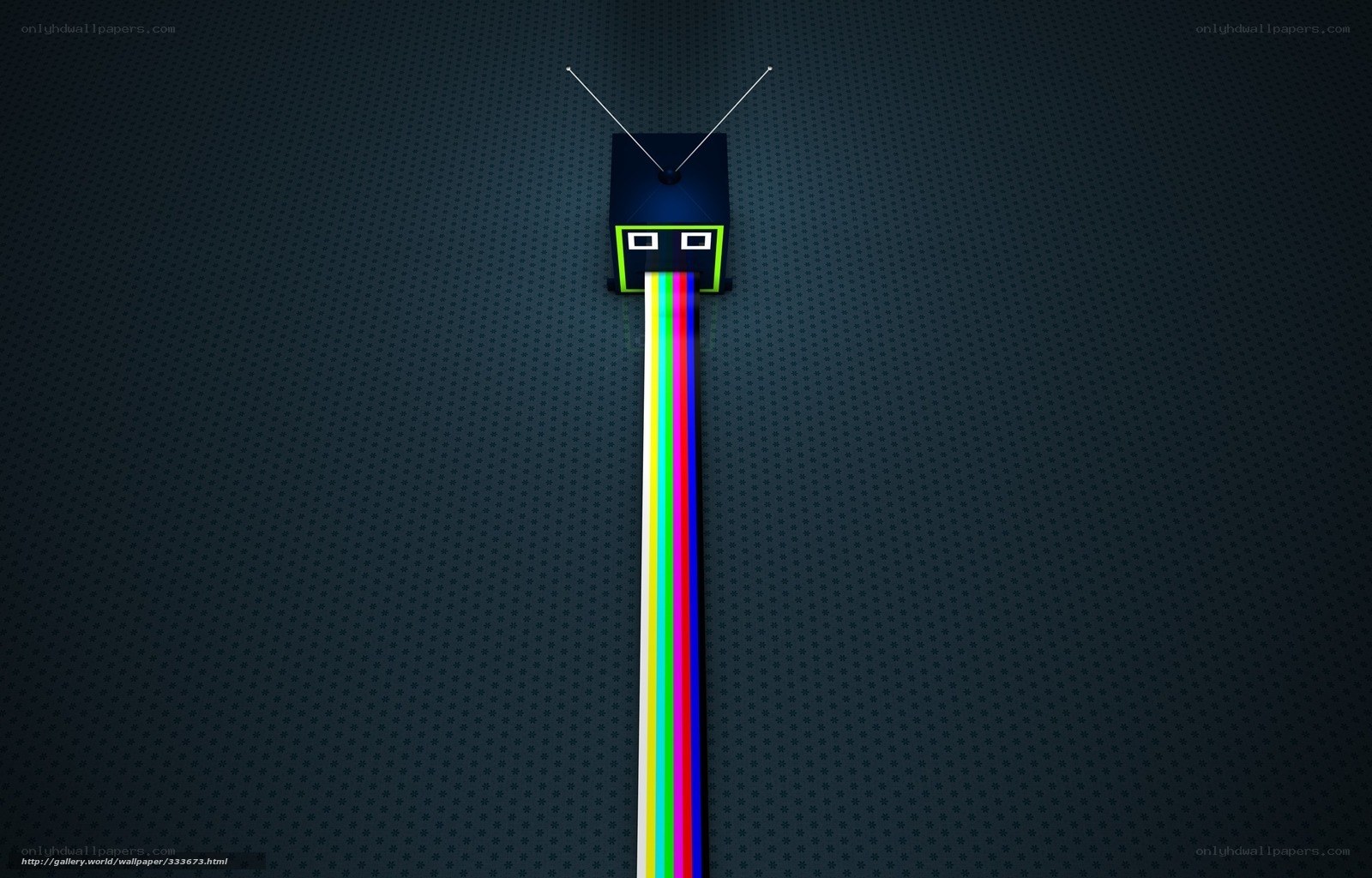 Rainbow TV Signal