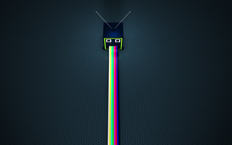 Rainbow TV Test Pattern