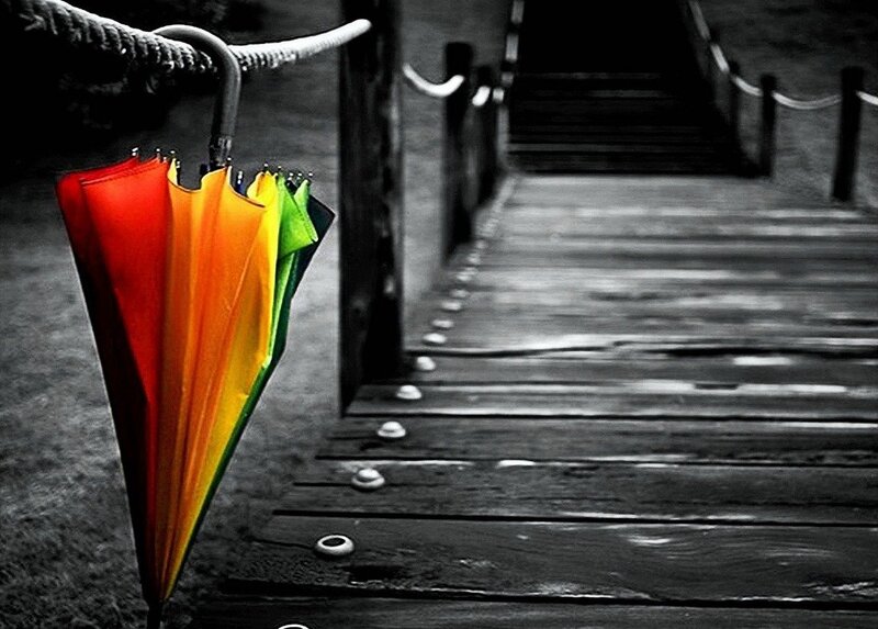 Rainbow Umbrella