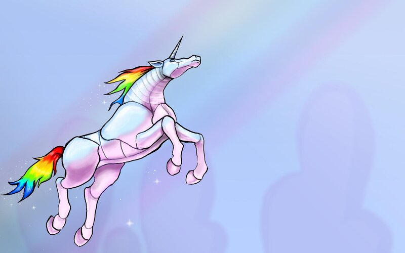 Rainbow Unicorn Rearing