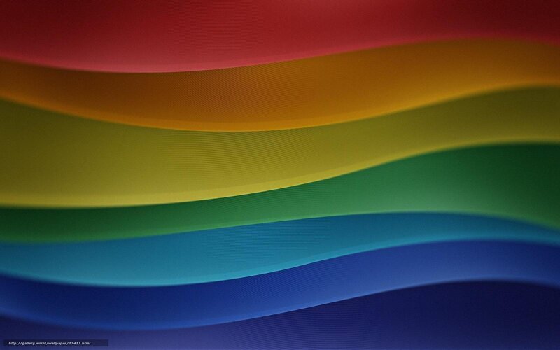 Rainbow wave design