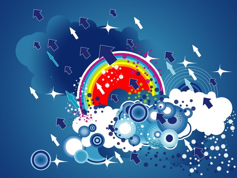 Rainbow with Arrows