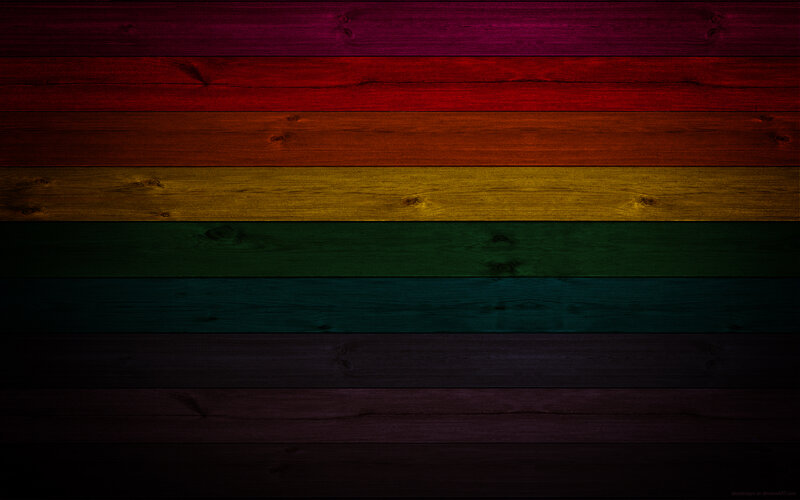 Rainbow wood texture background
