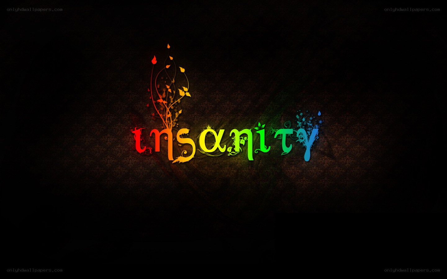 rainbow word art design