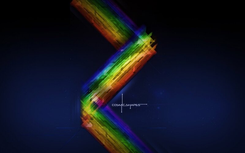 Rainbow Z Shape Design