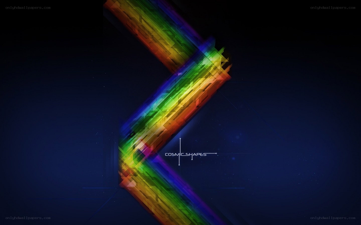 Rainbow Z Shape Design