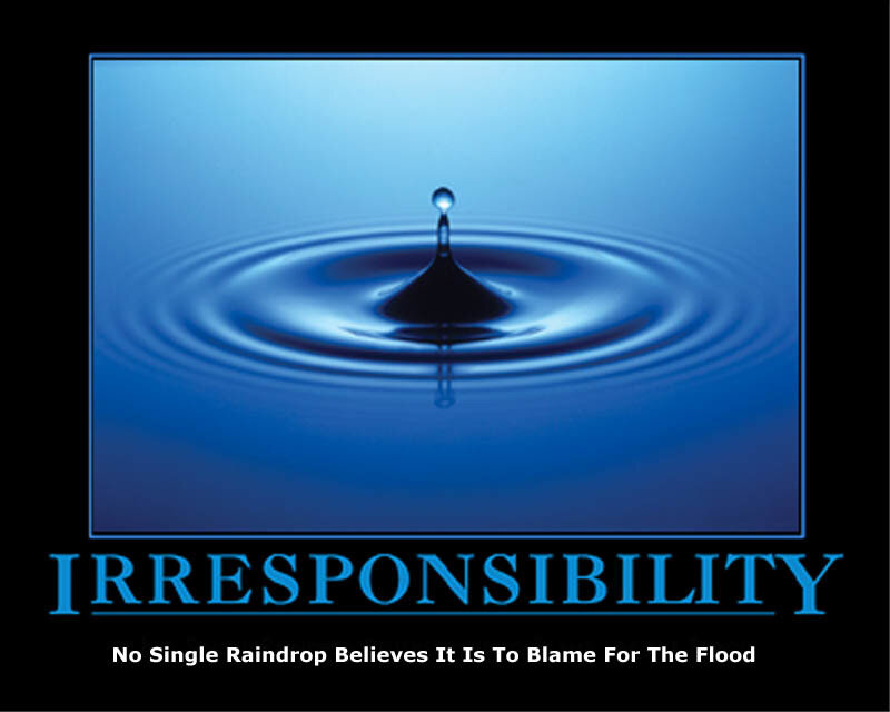 Raindrop Creating Ripples