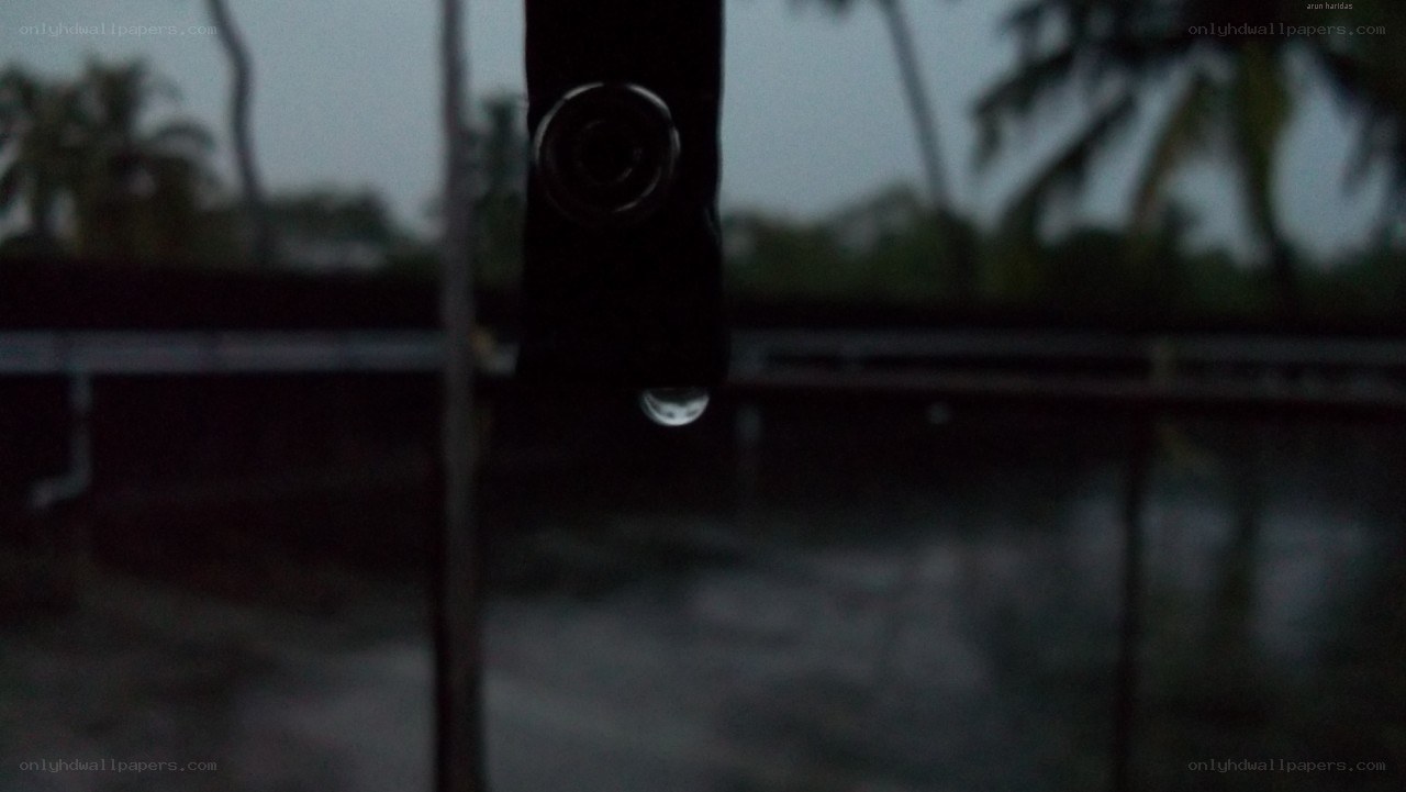 raindrop on a window