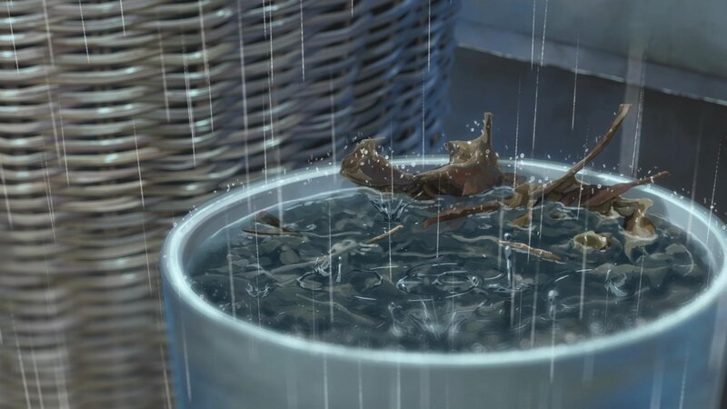 raindrops in a bucket