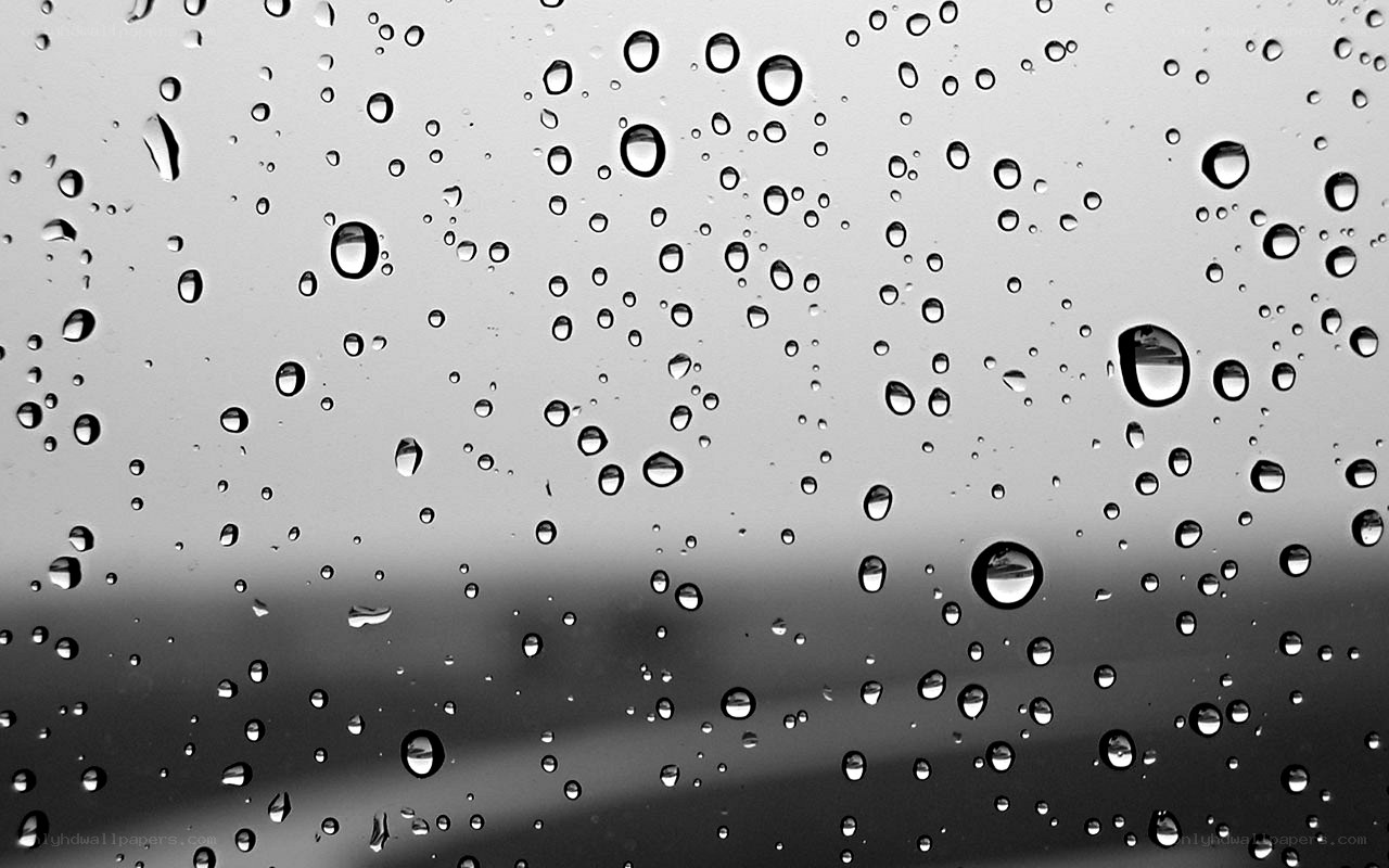 Raindrops on a window