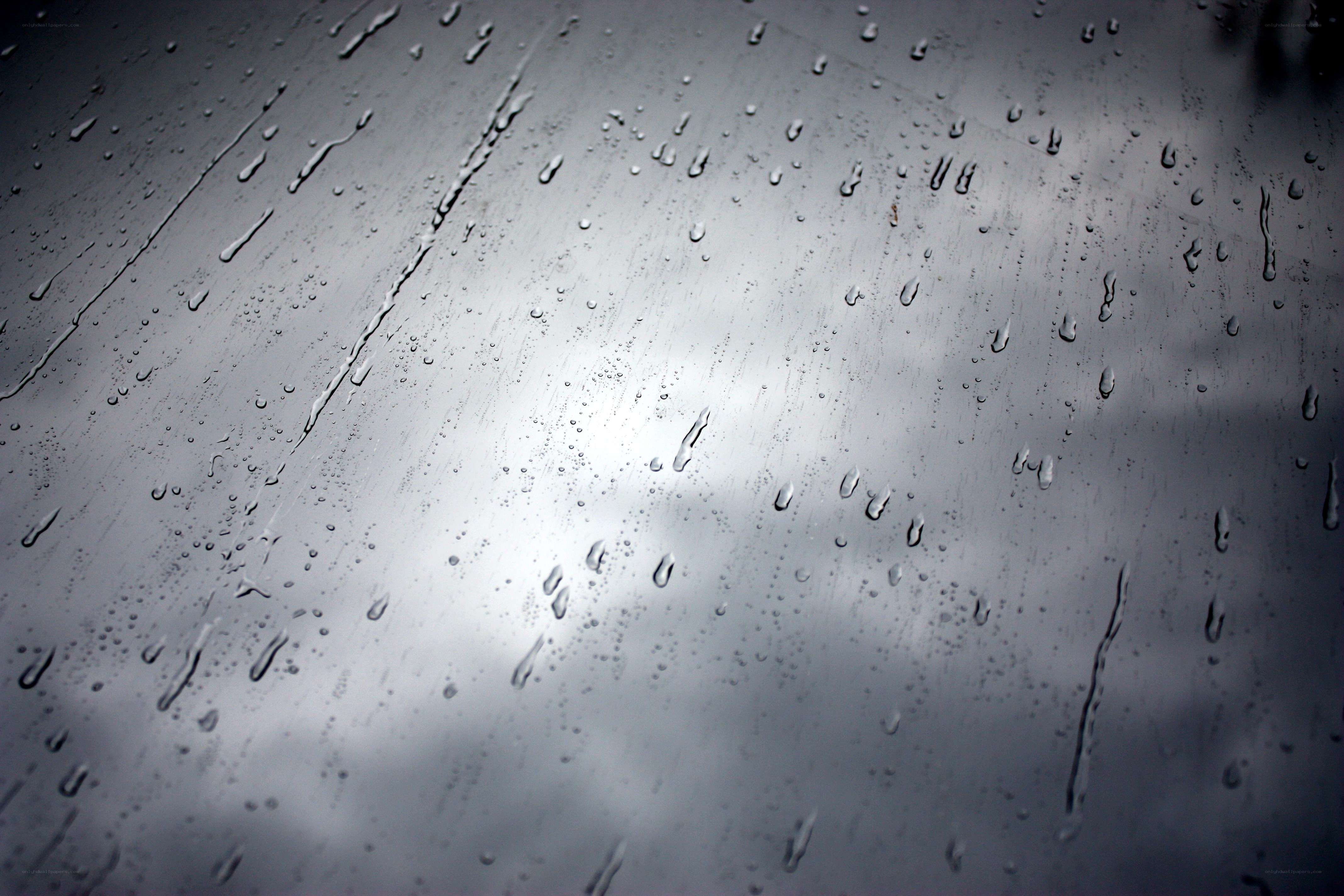 raindrops on a window