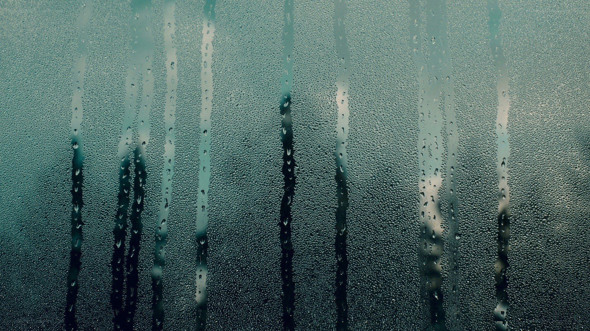 raindrops on a window