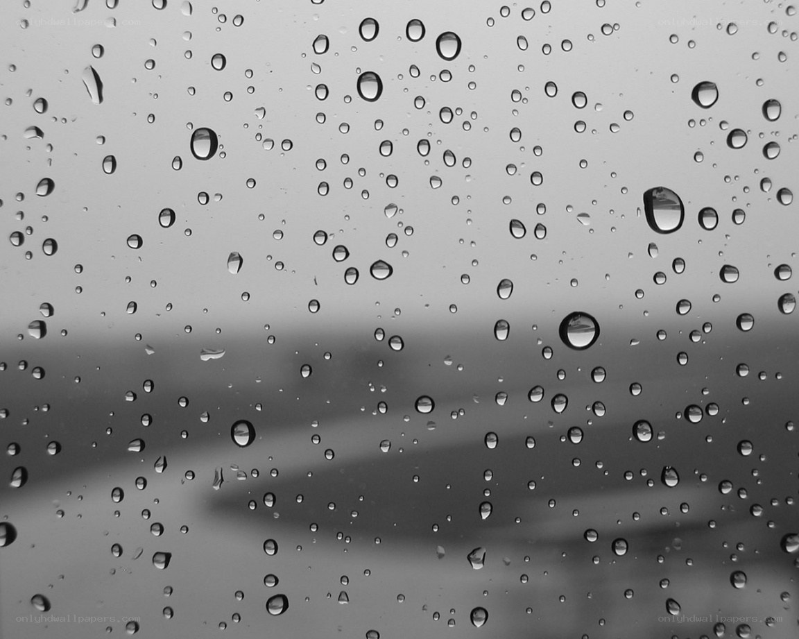 raindrops on a window