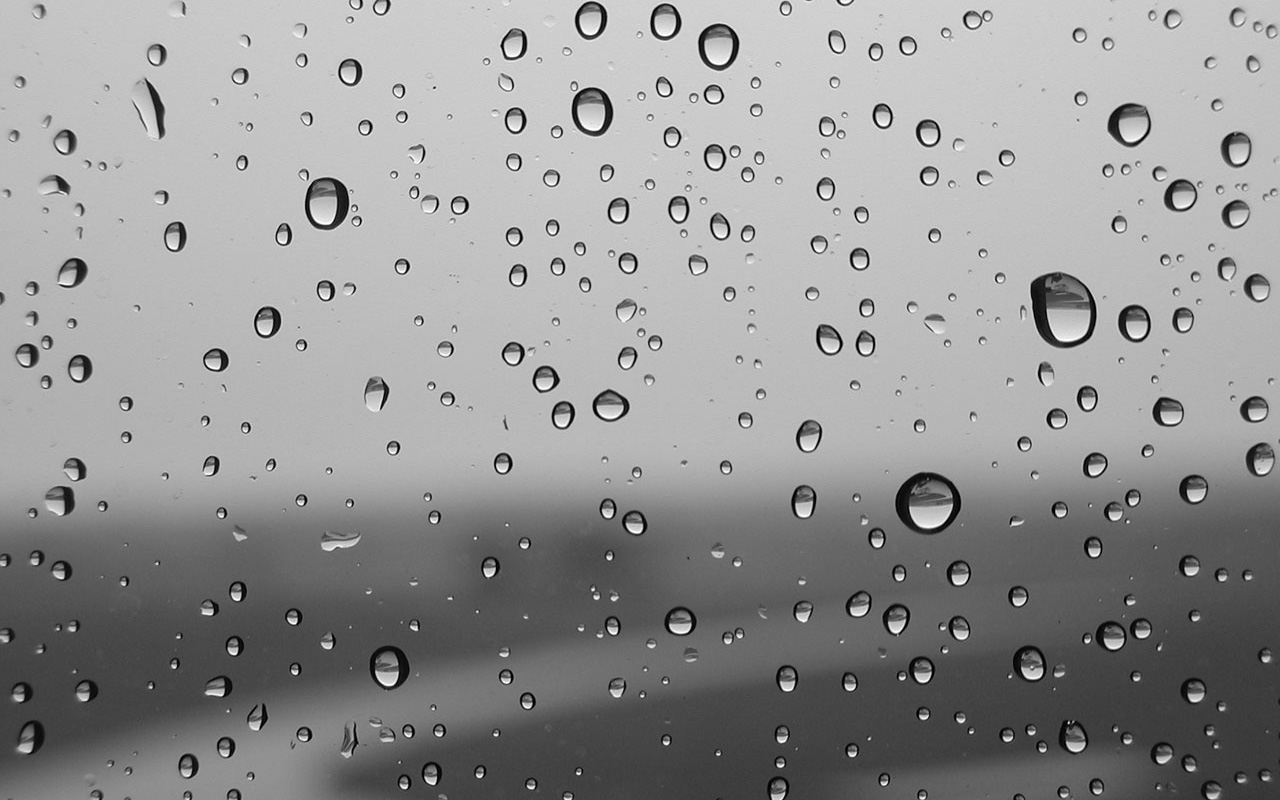 raindrops on a window