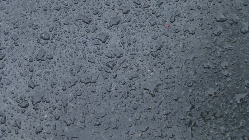 Raindrops on Asphalt