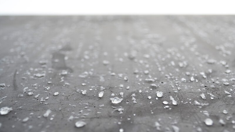 Raindrops on Concrete