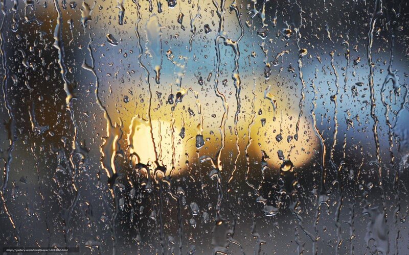 Raindrops on Glass — Black, Dramatic, Sunset, Photograph, Window