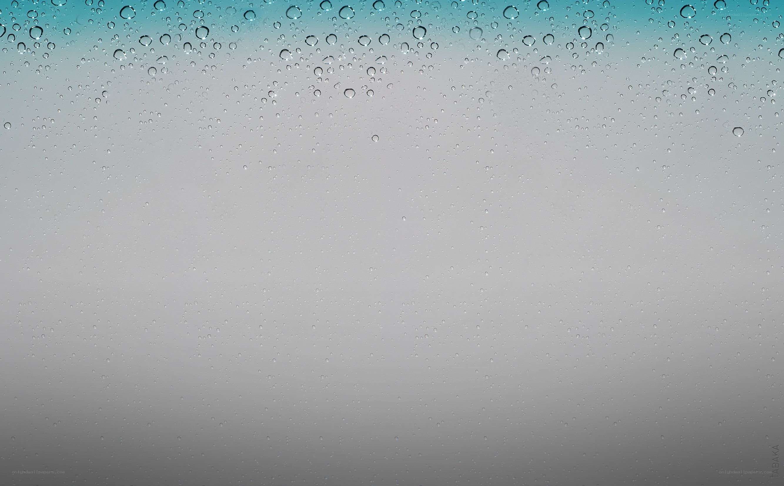 raindrops on glass surface
