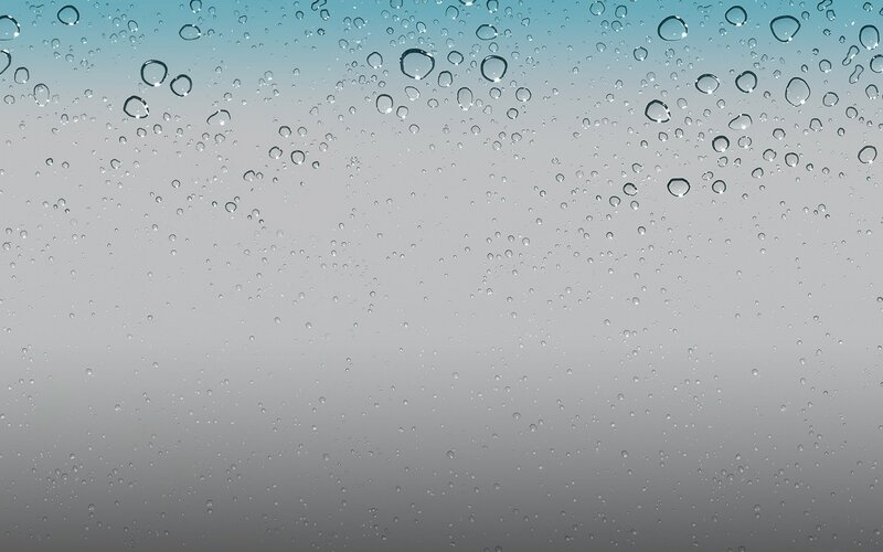 raindrops on glass surface