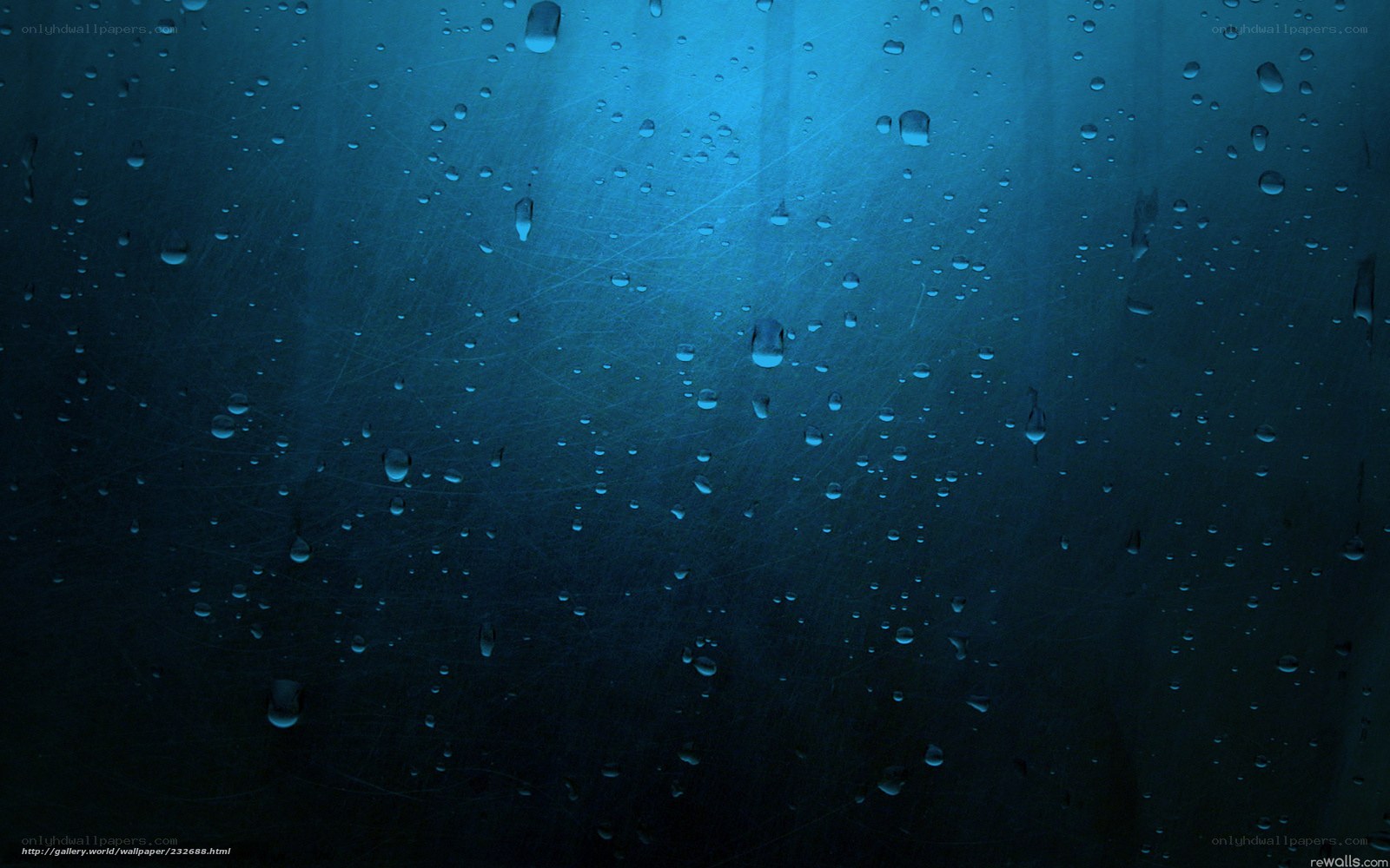 raindrops on glass surface