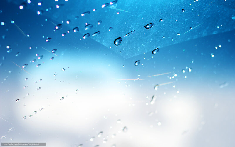 raindrops on glass surface