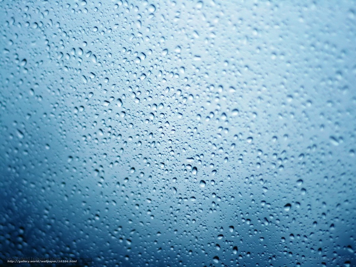 raindrops on glass surface