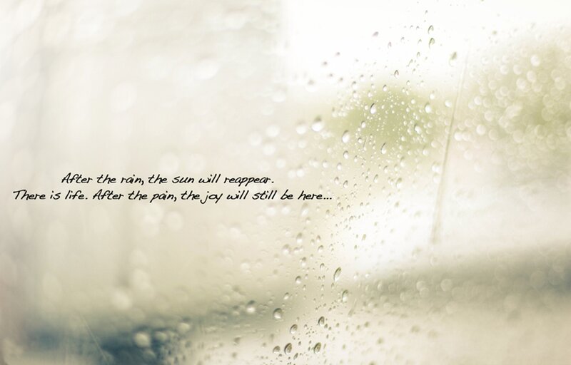 Raindrops on Glass — White, Calm, Photograph