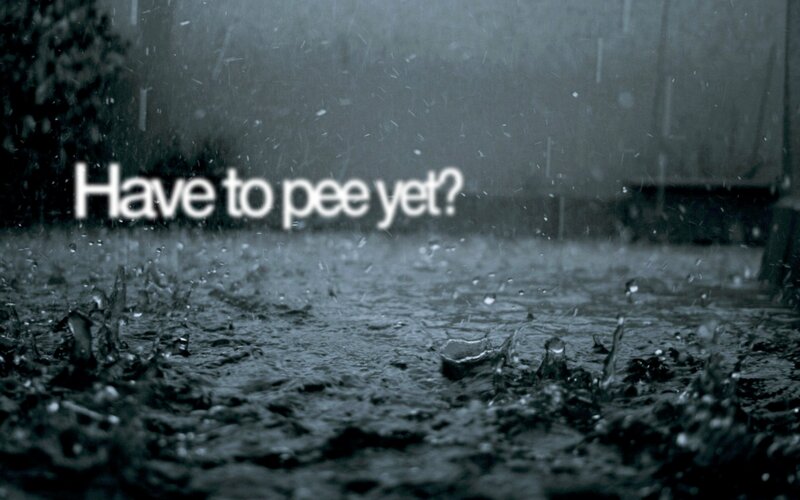 Raindrops on Wet Ground — Gray