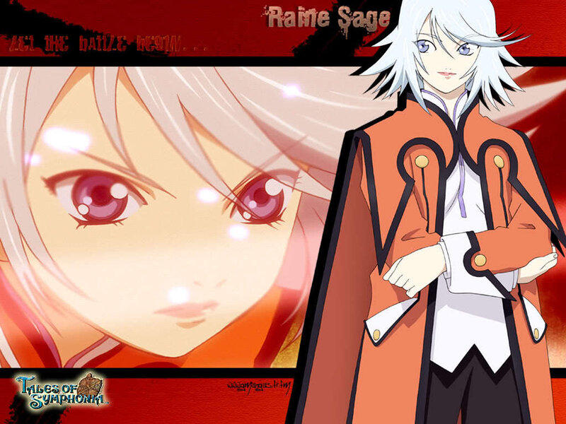 Raine Sage from Tales of Symphonia