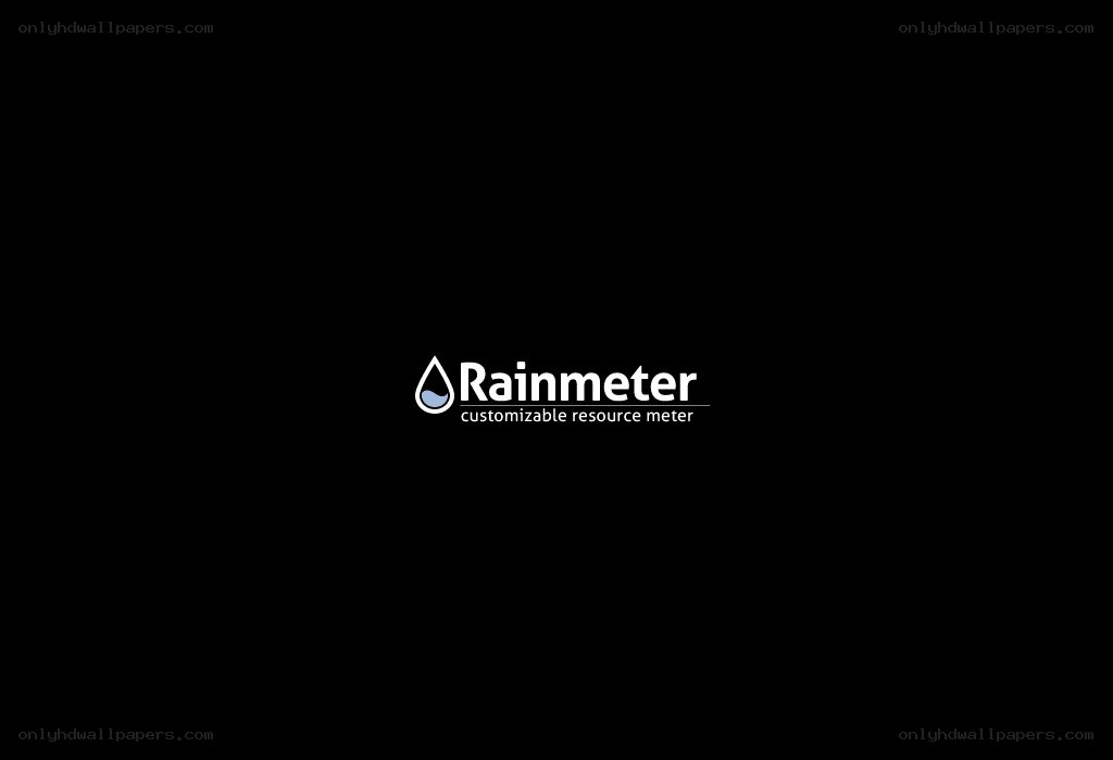Rainmeter logo on black