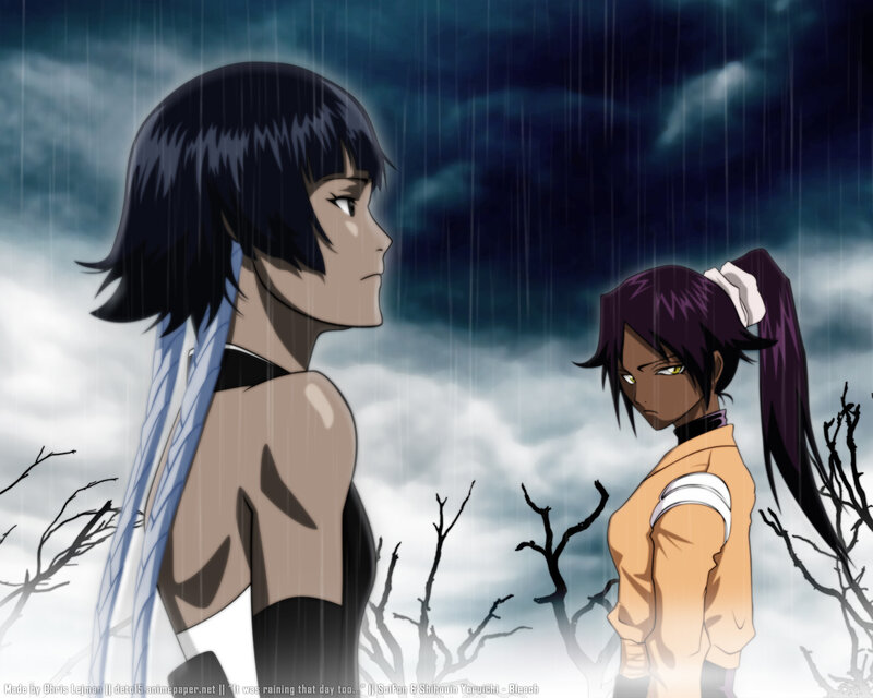 Rainy day confrontation
