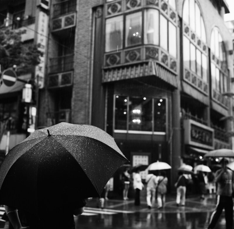 Rainy day in the city