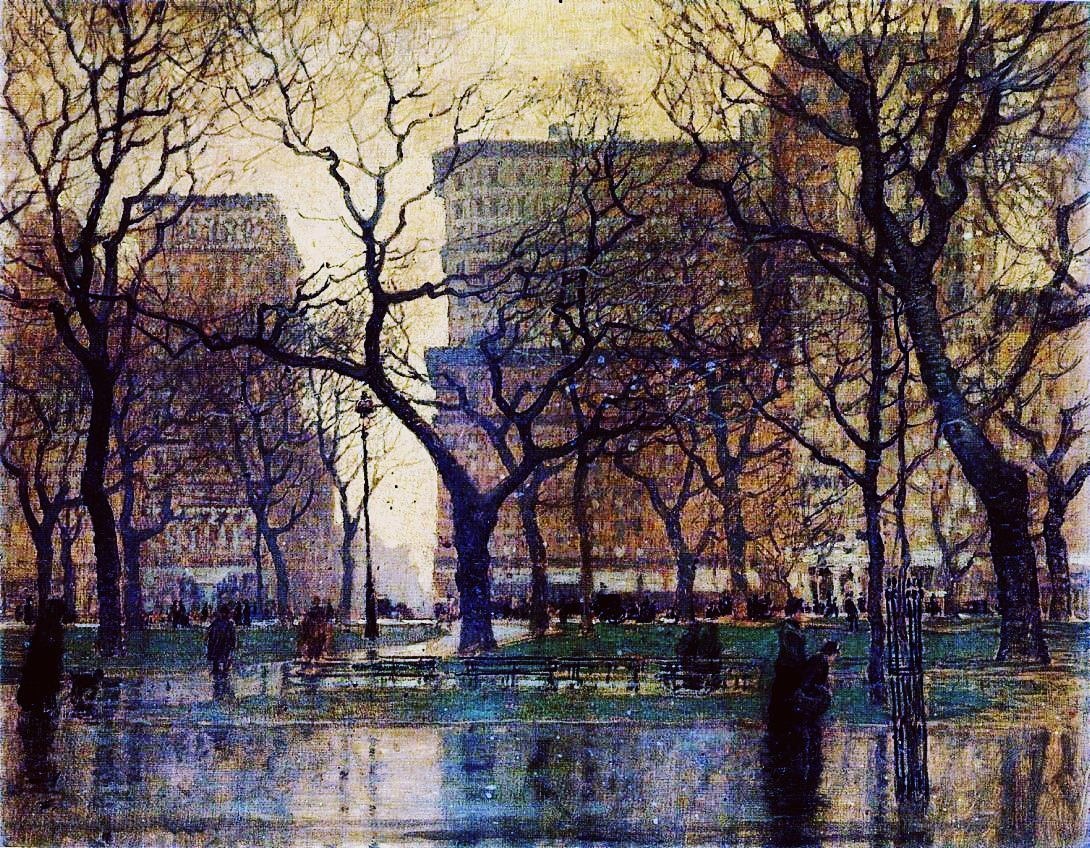 Rainy Day in the Park