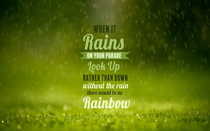 rainy day inspiration