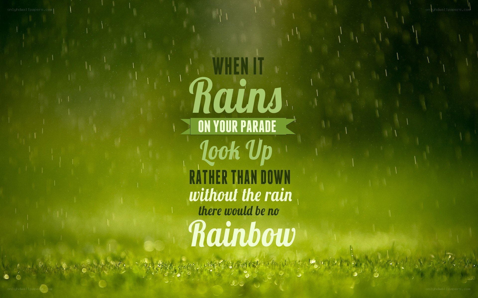 rainy day inspiration