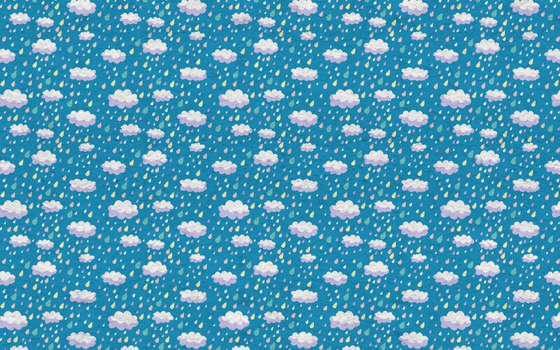 rainy day pattern design