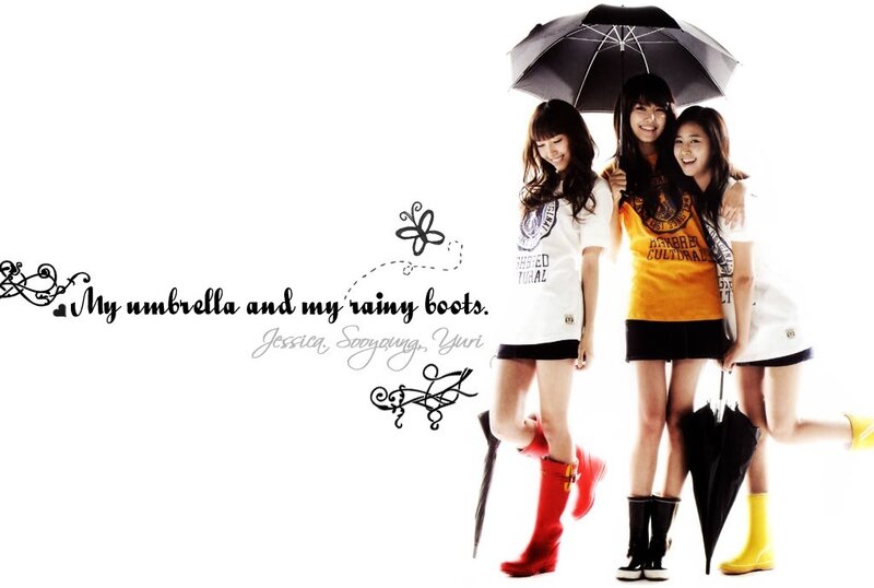 rainy day with friends