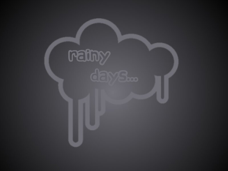 rainy days cloud icon